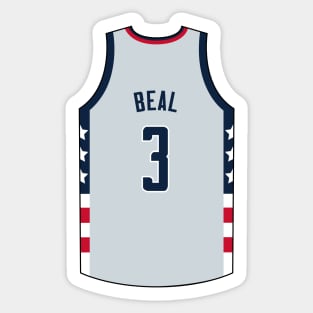 Bradley Beal Washington Jersey Qiangy Sticker